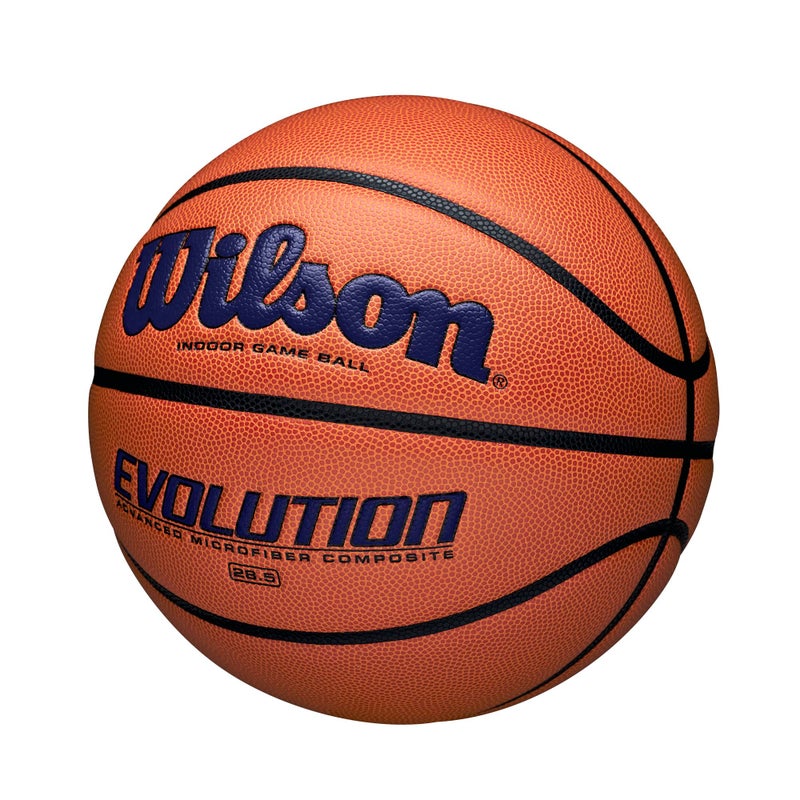 WILSON Evolution Indoor Game Basketball, Navy, Size 6 - 28.5" - Image 2